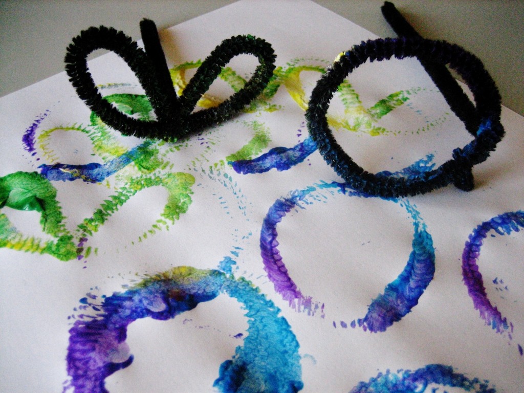 pipe cleaner painting 