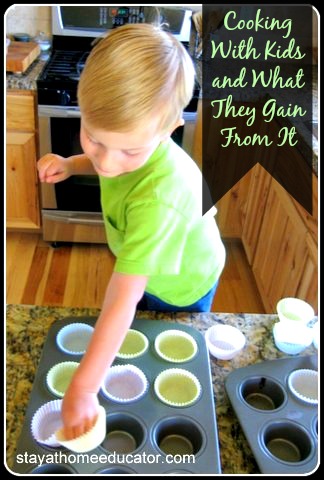 Cooking with kids and what they gain from it - Stay At Home Educator