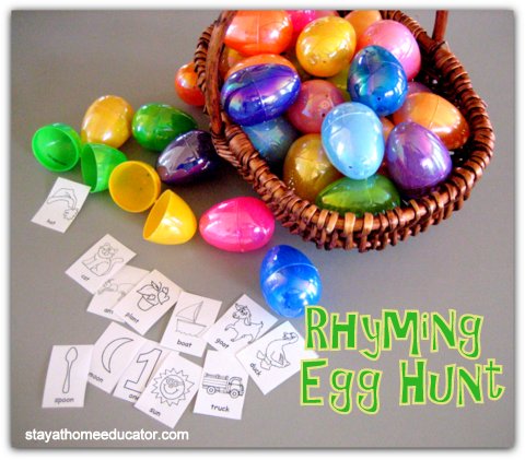 Rhyming Easter Egg Hunt