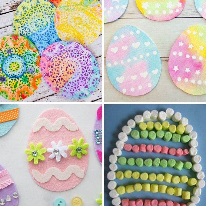 Easter egg craft ideas for preschoolers