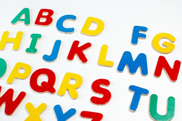 "Which one is missing?" is one of our favorite alphabet activities for preschoolers