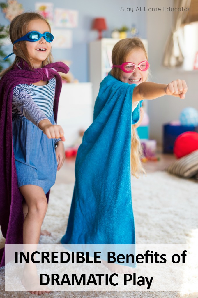 benefits of dramatic play in early childhood and how dramatic play promotes language development