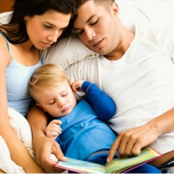 Reading aloud to your child is a three part process.