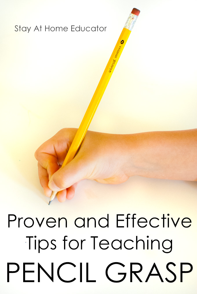 Teaching correct pencil grasp to children is so important for their development. Here are some proven tips to help your child learn to hold a pencil correctly!