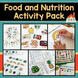 nutrition activities for preschoolers | food and nutrition activity pack |