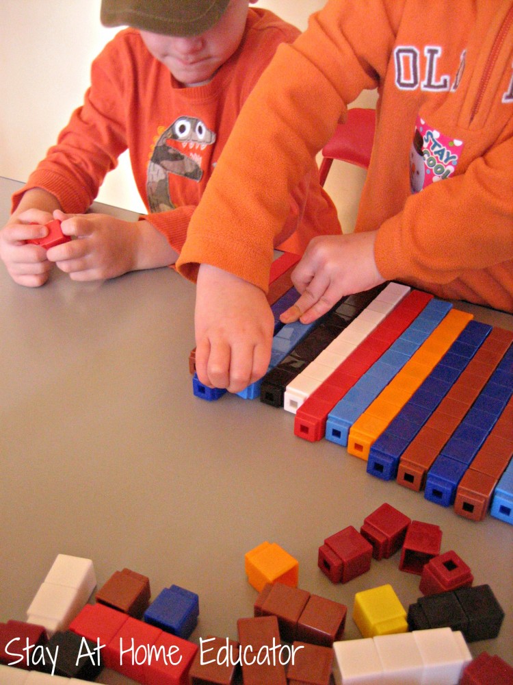 Composing ten for preschoolers - Stay At Home Educator