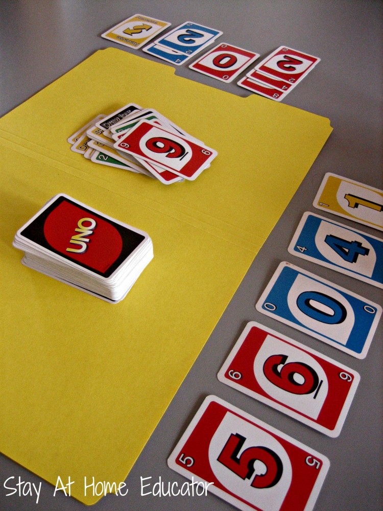How to play Uno with preschoolers - Stay At Home Educator