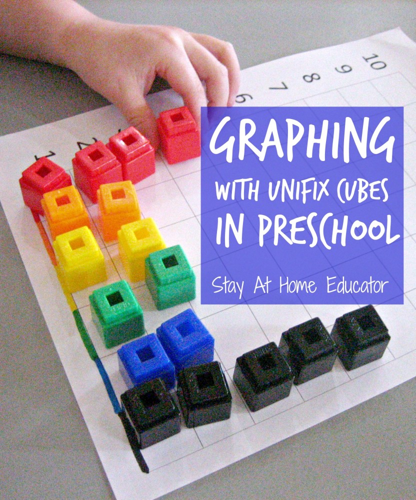 Graphing activities in preschool - Stay At Home Educator