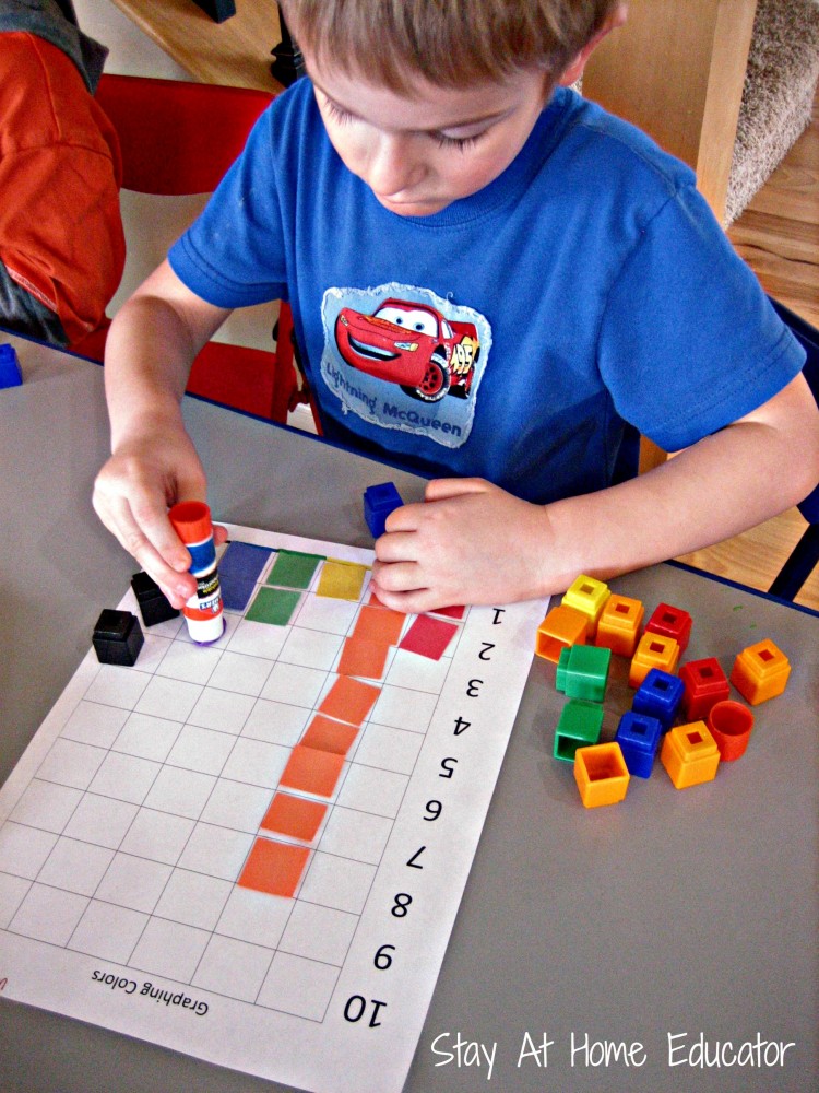 Preschool graphing activities - Stay At Home Educator