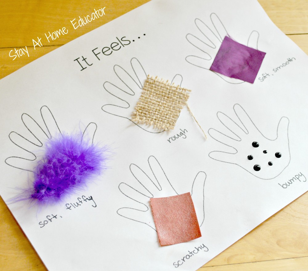 Looking for easy sensory activities for preschoolers? These FOUR sense of touch preschool activities are easy to do, and everyone will enjoy them! This is perfect for your Five Senses preschool theme!