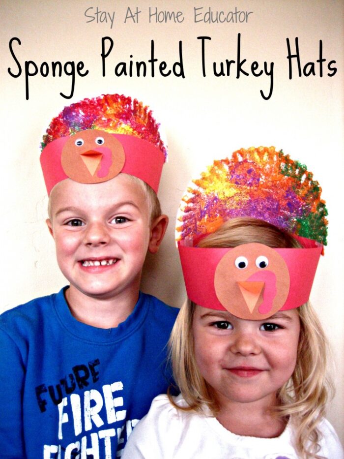 Sponge-Painted-Turkey-Hats-Stay-At-Home-Educator-750x1000