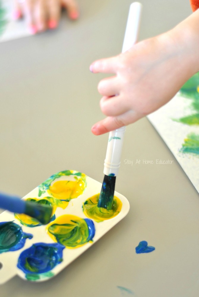 Process art preschool - Stay At Home Educator.2