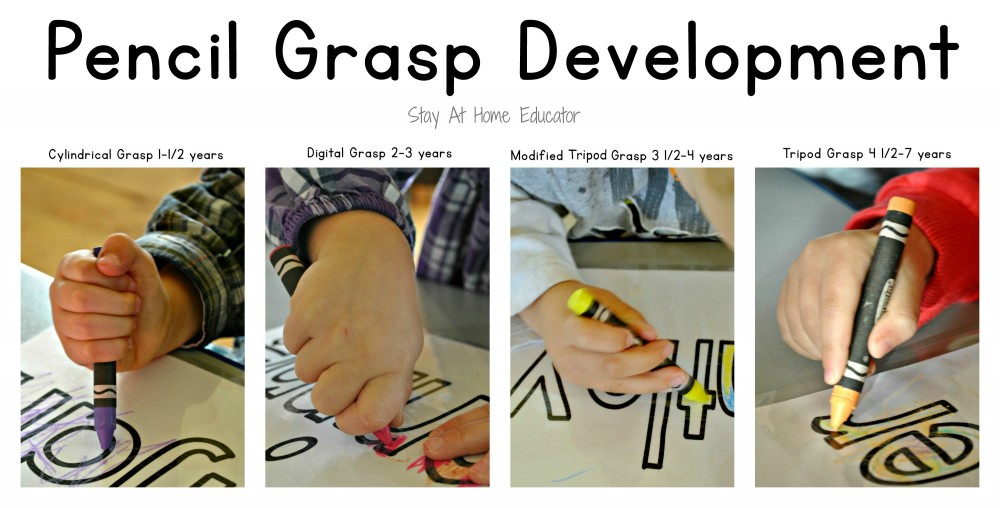 Pencil Grasp Development - Stay At Home Educator