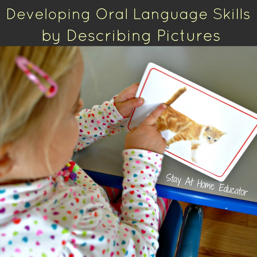 Developing oral language skills by describing pictures - Stay At Home Educator