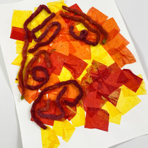 Fall Process Art for Toddlers