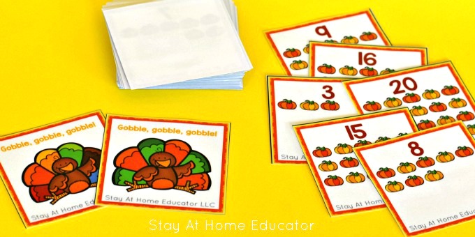 Catch the Turley is a fast paced game of number identification that is just right for preschoolers!