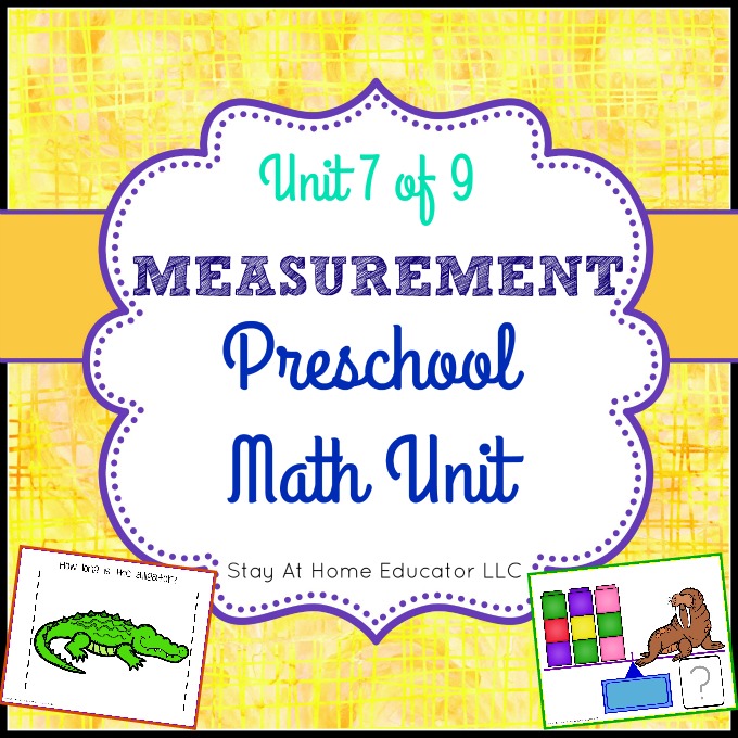 Tons of measurement activities for preschoolers!