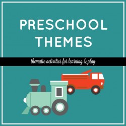 Preschool themes for teaching concepts, ideas, and making connections for kids.