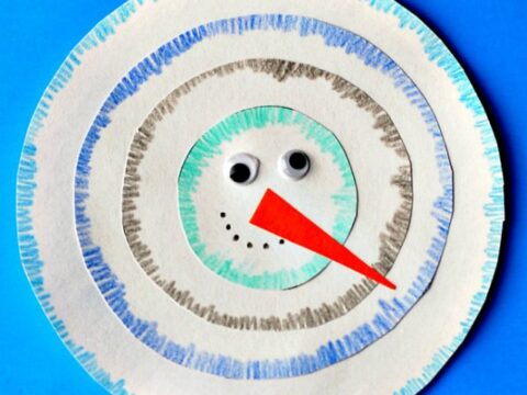 Image for Topographic Melting Snowman Craft