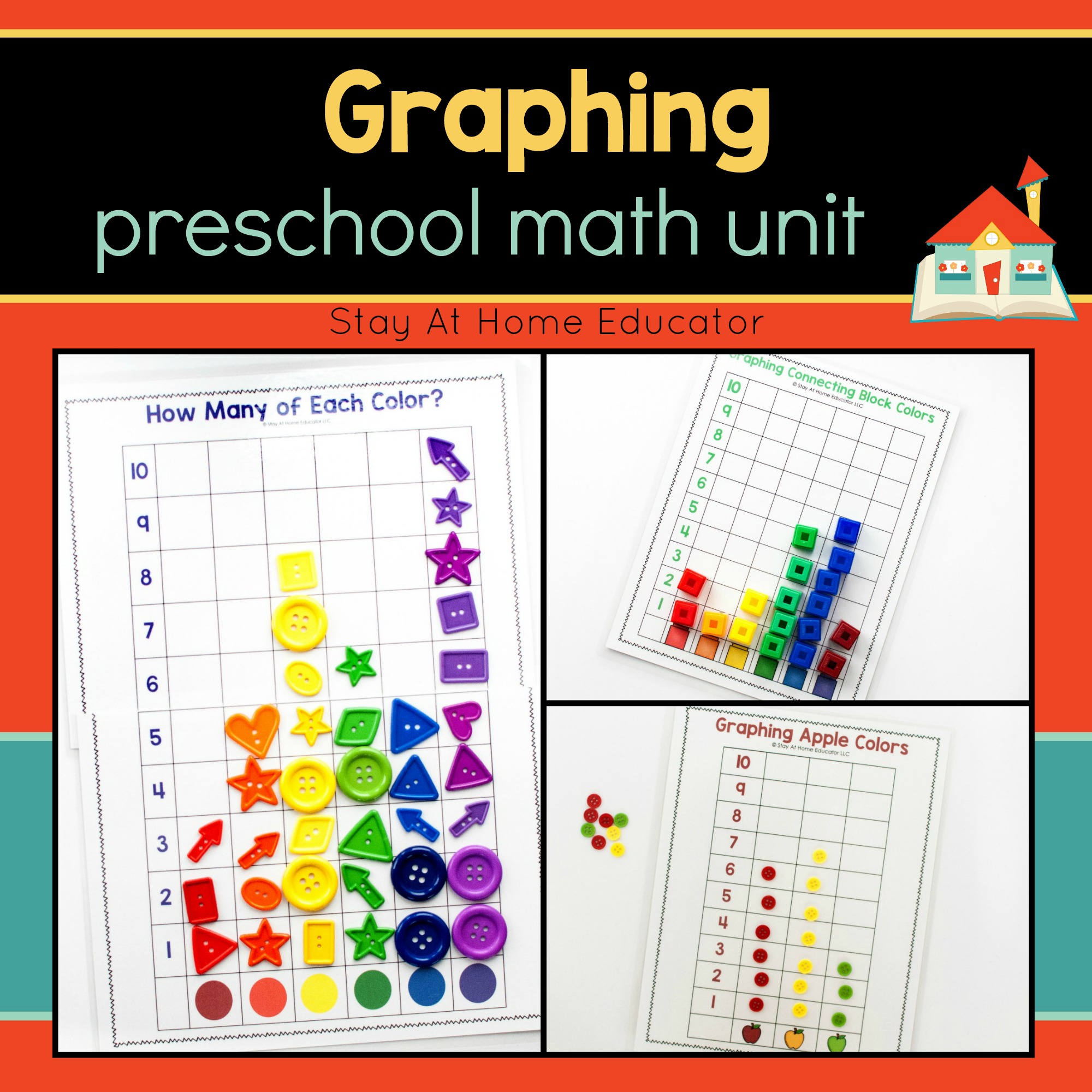 graphing activities for preschool math lesson plans