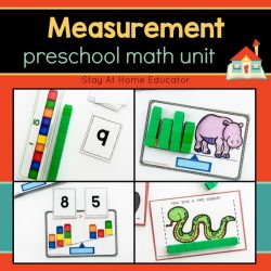 measurement preschool math unit
