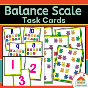 balance scale task cards
