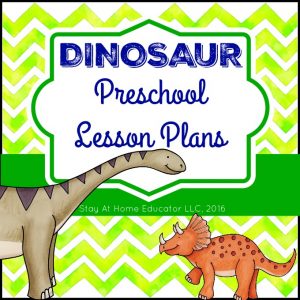 Dinosaur Theme Preschool Lesson Plans