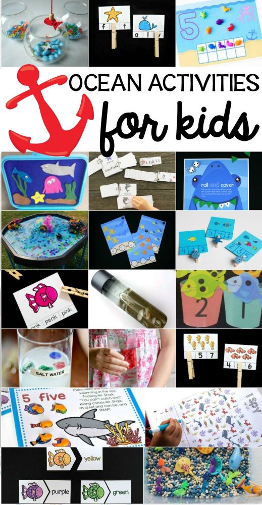 Tons and tons of ocean activities for kids!
