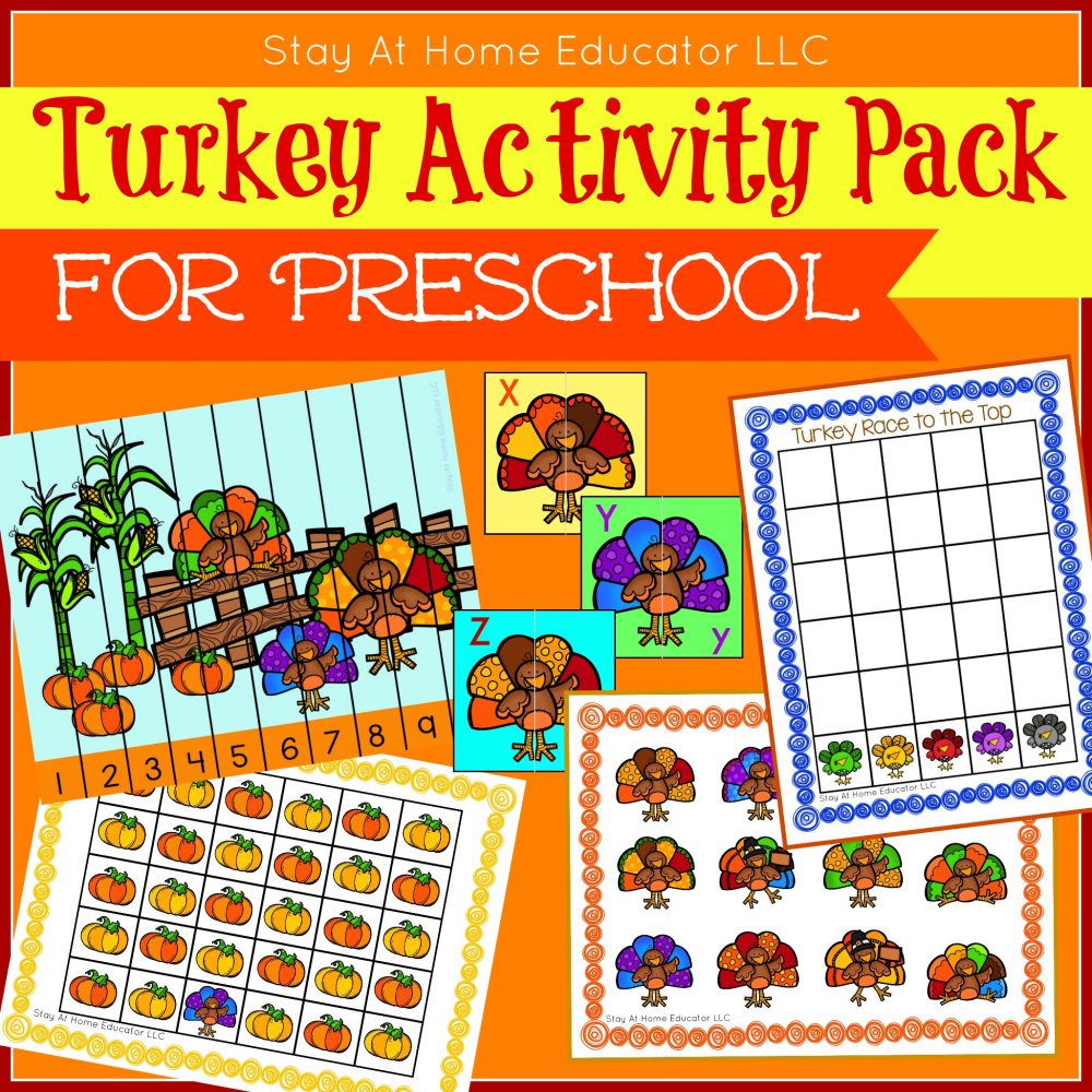 Turky Activity Pack Cover