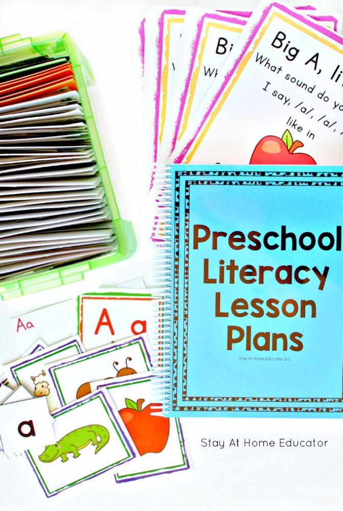 How to organize lesson plans for the preschool year