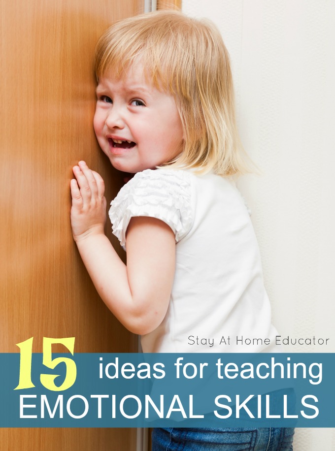 Managing emotions is difficult for preschoolers. Learn 15 ways to teach kids about how to manage their emotions by teaching them the right emotional skills. These 15 emotional skills activities will help kids not only improve their social skills, but have fun as well!