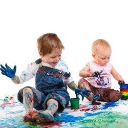 There are many sensory play benefits for babies, toddlers, and preschoolers