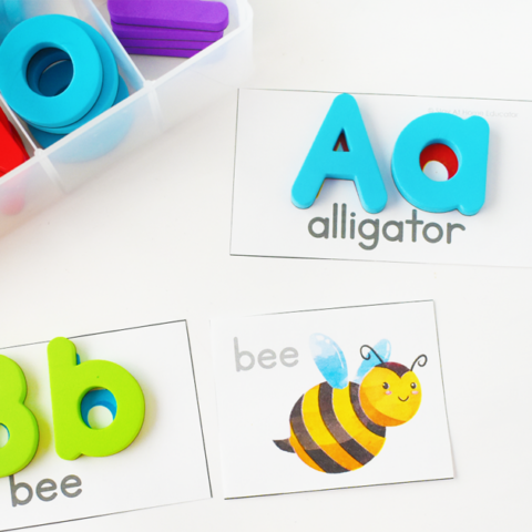 preschool learning alphabet printables