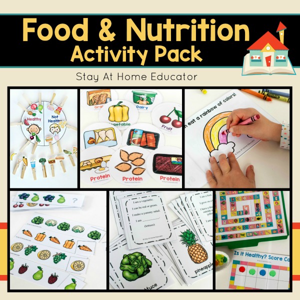 food and nutrition activities for preschoolers