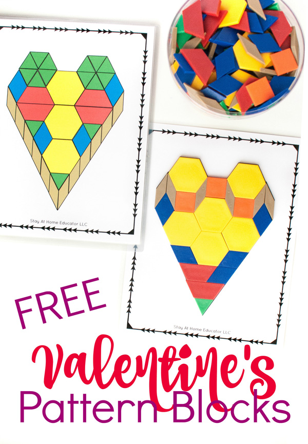 Five Valentine's Day Math Activities from One Free Printable