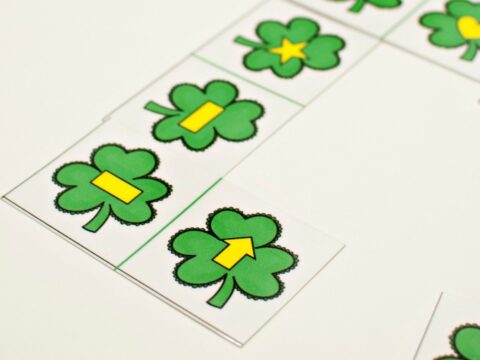 Image for FREE St. Patrick's Day Printable Dominoes