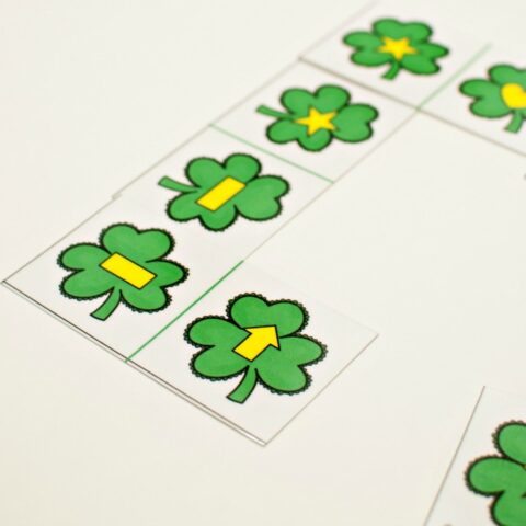 Image for FREE St. Patrick's Day Printable Dominoes Game