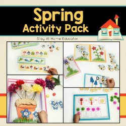 spring activity pack for preschool