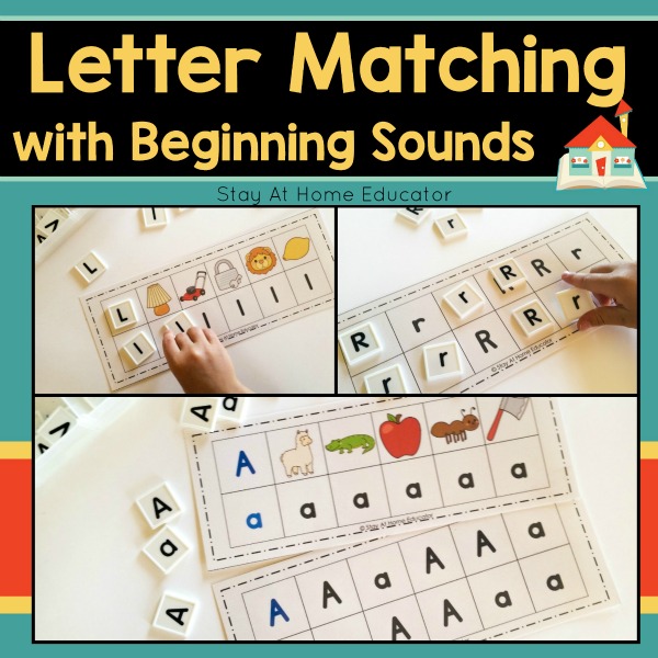 letter matching with beginning sounds from preschool