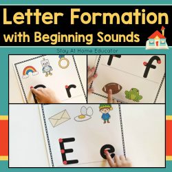 letter formation with beginning sounds for preschool
