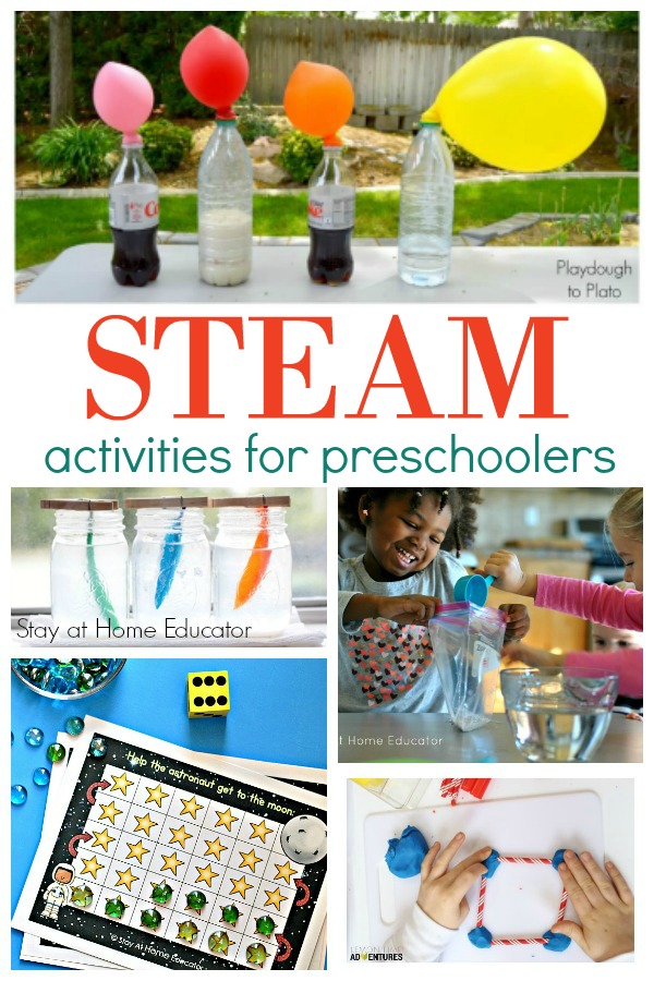 15 Unbelievable Preschool STEAM Activities - Stay At Home ...