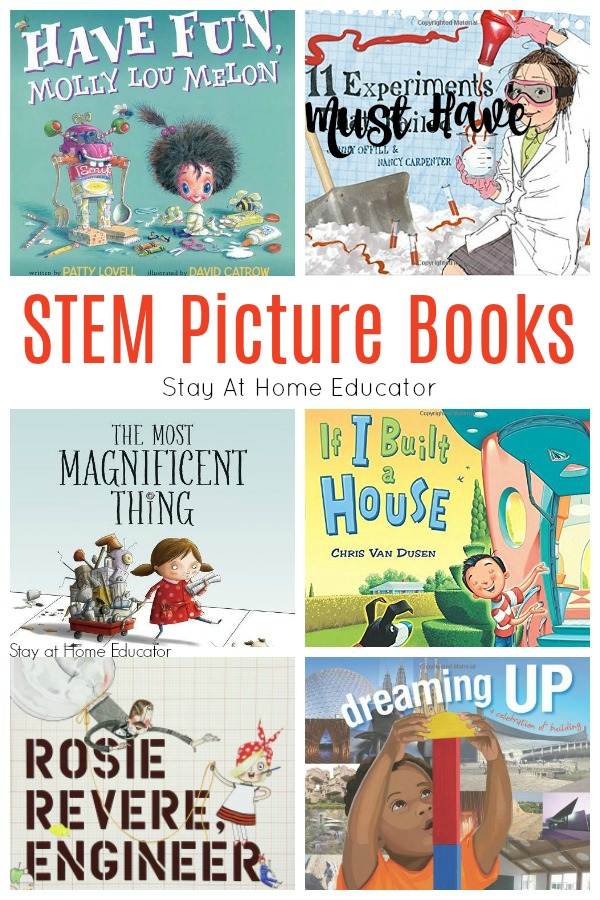 Must-read STEM picture books for toddlers and preschoolers