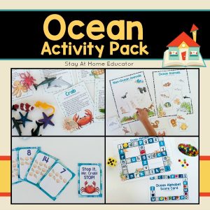 Ocean Activity Pack for Preschoolers