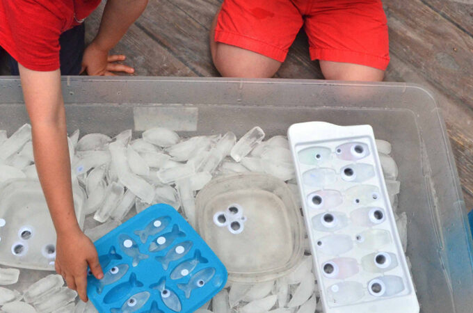 sensory play ideas for toddlers using sensory bins