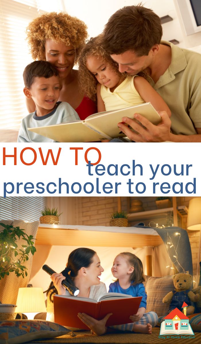 how to teach preschoolers to read, how to teach reading in preschool