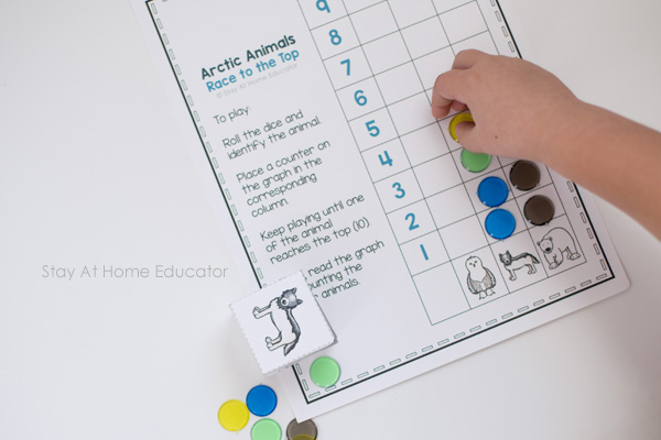Arctic theme printables preschoolers can use this winter