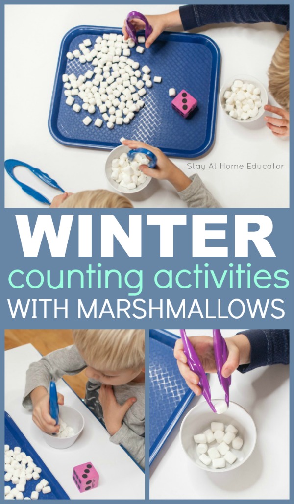 simple and engaging winter counting activities