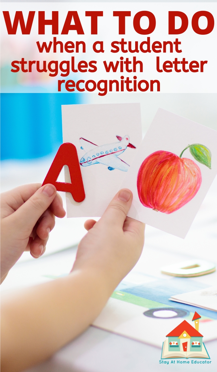 what to do when you have a child struggling with letter recognition