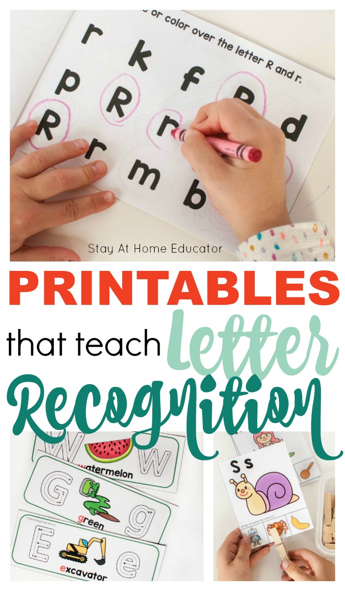 everything you need to know about how to teach letter recognition including tons of printables for teaching letter recognition