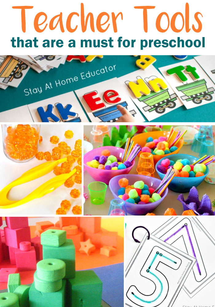 Teaching Tools for Preschool Classroom Stay at Home Educator